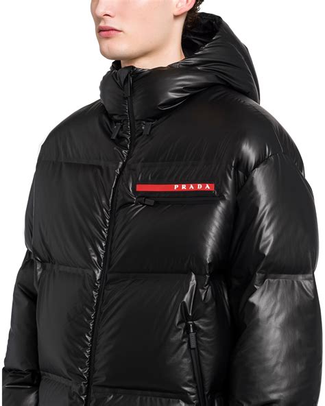 prada rain jacket mens|prada puffer jacket men's.